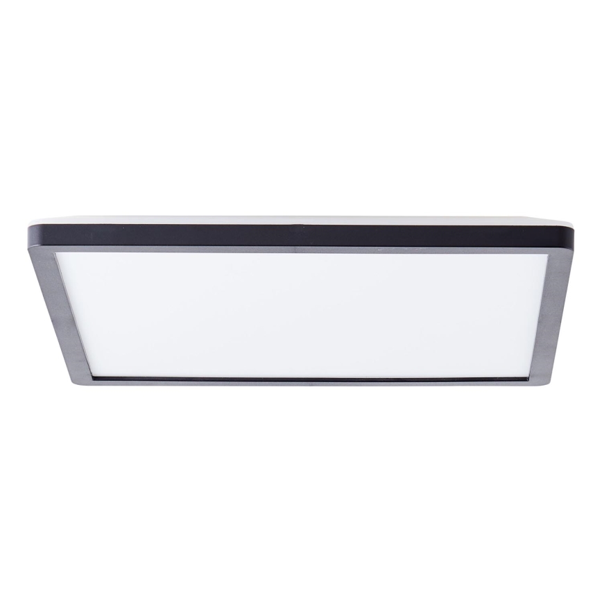 Brilliant - MILTON LED Ceiling Light LED/18W/230V, 29.3 x 29.3 cm, Black