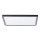 Brilliant - MILTON LED Ceiling Light LED/18W/230V, 29.3 x 29.3 cm, Black
