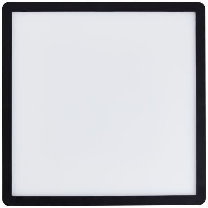 Brilliant - MILTON LED Ceiling Light LED/18W/230V, 29.3 x 29.3 cm, Black