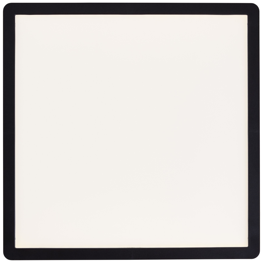Brilliant - MILTON LED Ceiling Light LED/18W/230V, 29.3 x 29.3 cm, Black
