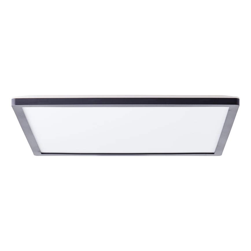 Brilliant - MILTON LED Ceiling Light LED/24W/230V 42x42 cm Black