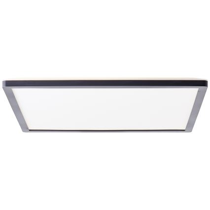 Brilliant - MILTON LED Ceiling Light LED/24W/230V 42x42 cm Black