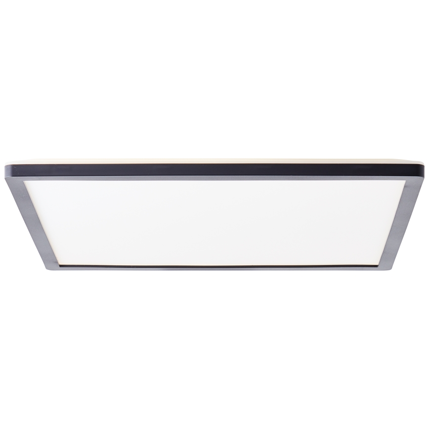 Brilliant - MILTON LED Ceiling Light LED/24W/230V 42x42 cm Black