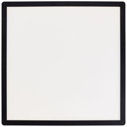 Brilliant - MILTON LED Ceiling Light LED/24W/230V 42x42 cm Black
