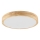 Brilliant - MOREEN LED Bathroom Ceiling Light, 18 W, 230 V, Selectable 2700/4000/6500 K, Ø34 cm, IP44, Rubberwood