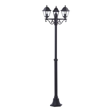 Brilliant - NISSIE Outdoor Lamp 3xE27/60W/230V IP44 Black