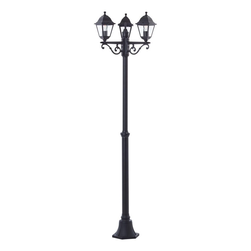 Brilliant - NISSIE Outdoor Lamp 3xE27/60W/230V IP44 Black