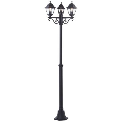 Brilliant - NISSIE Outdoor Lamp 3xE27/60W/230V IP44 Black