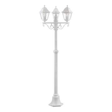 Brilliant - NISSIE Outdoor Lamp 3xE27/60W/230V IP44 White