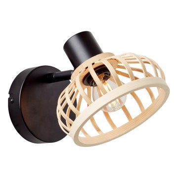 Brilliant - NORAH Wall Lamp 1xE14/28W/230V Bamboo
