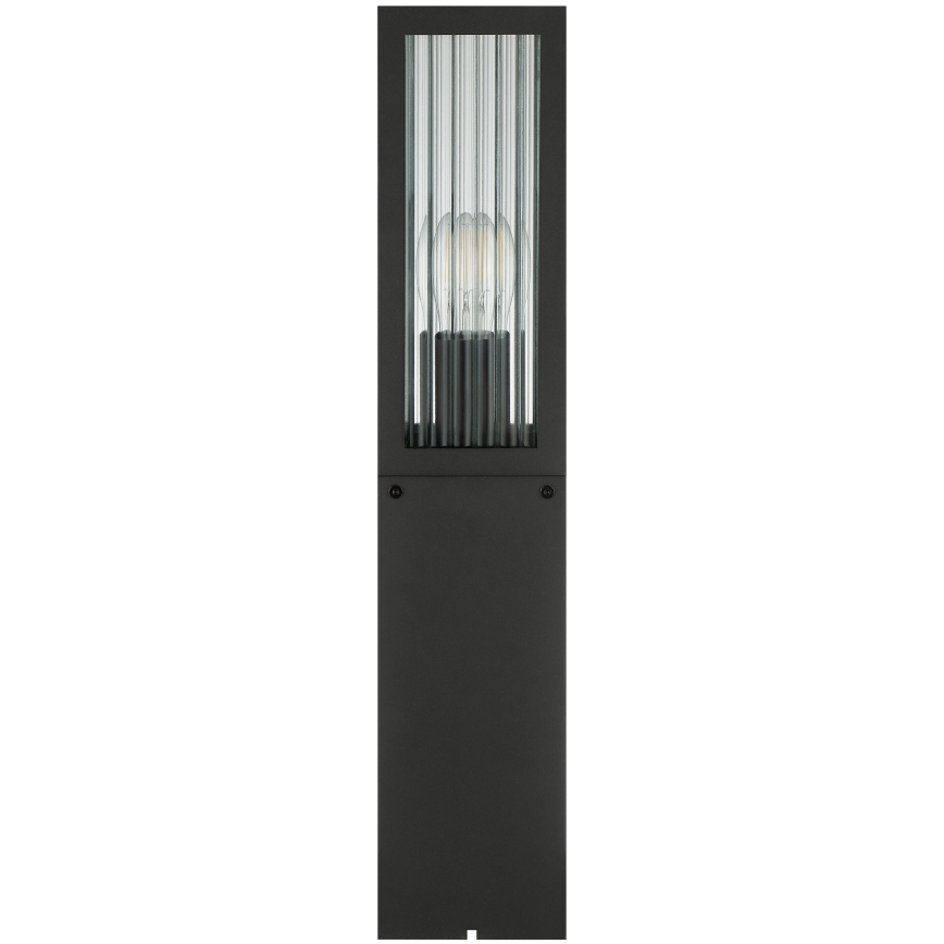 Brilliant - Outdoor lamp GETTA 1xE27/20W/230V 50 cm IP44 black