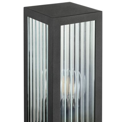 Brilliant - Outdoor lamp GETTA 1xE27/20W/230V 50 cm IP44 black