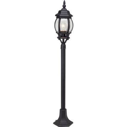 Brilliant - Outdoor lamp ISTRIA 1xE27/60W/230V 112 cm IP23 black