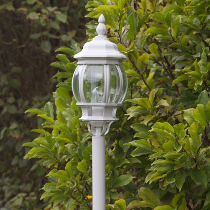 Brilliant - Outdoor lamp ISTRIA 1xE27/60W/230V 112 cm IP23 white