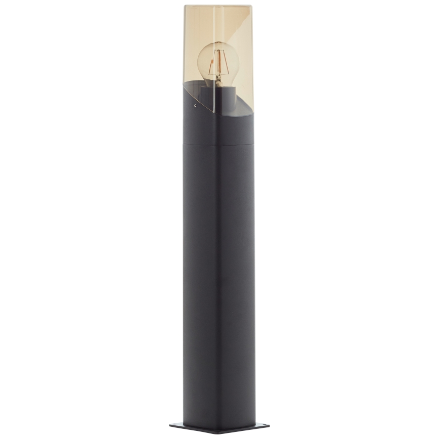 Brilliant - Outdoor lamp MINOU 1xE27/10W/230V 60 cm IP44 black/smoky