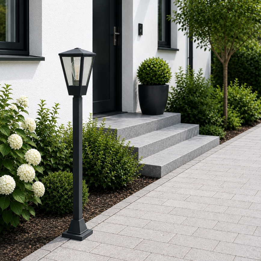 Brilliant - Outdoor lamp WESTDLIFF 1xE27/20W/230V 98.4 cm IP44 anthracite