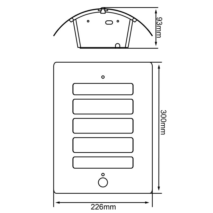 Brilliant - TODD Outdoor Wall Light with Motion and Dusk Sensor 1xE27/60W/230V IP44 Anthracite