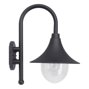 Brilliant - Outdoor wall lamp BERNA 1xE27/60W/230V IP44 black