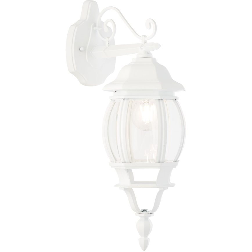 Brilliant - Outdoor wall lamp ISTRIA 1xE27/60W/230V IP23 white