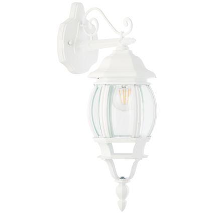 Brilliant - Outdoor wall lamp ISTRIA 1xE27/60W/230V IP23 white