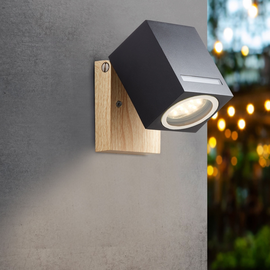 Brilliant - Outdoor wall light GALENI 1xGU10/20W/230V IP44