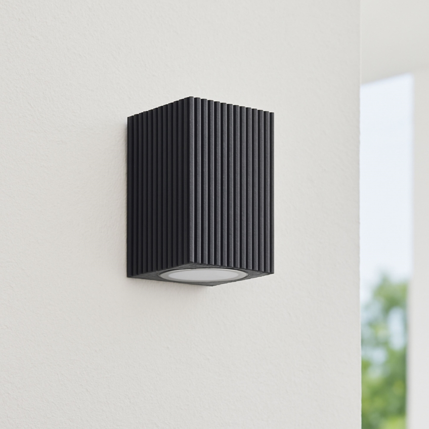 Brilliant - Outdoor wall light JELANI 1xGU10/10W/230V IP44 black