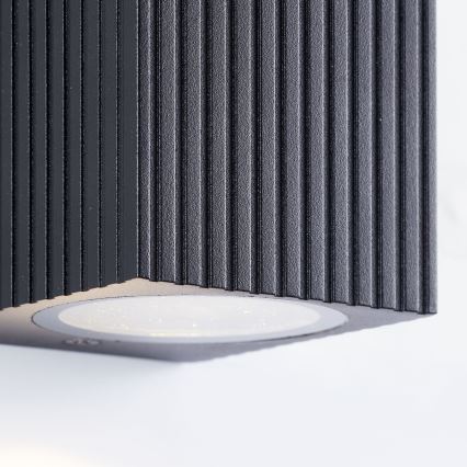 Brilliant - Outdoor wall light JELANI 1xGU10/10W/230V IP44 black
