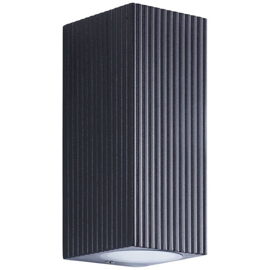 Brilliant - Outdoor wall light JELANI 2xGU10/10W/230V IP44 black