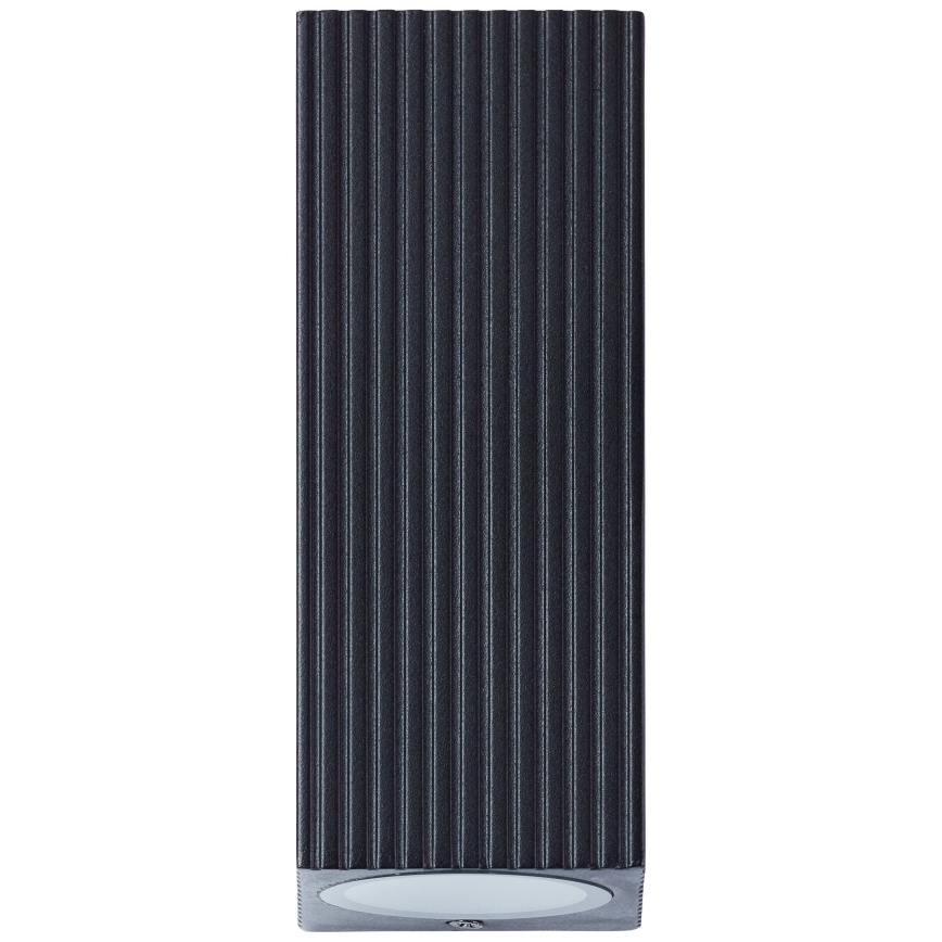Brilliant - Outdoor wall light JELANI 2xGU10/10W/230V IP44 black
