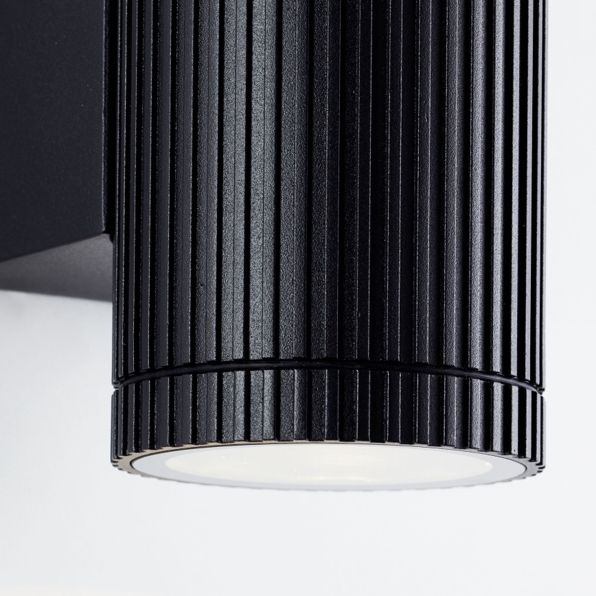 Brilliant - Outdoor wall light KEOLA 1xGU10/10W/230V IP44 black