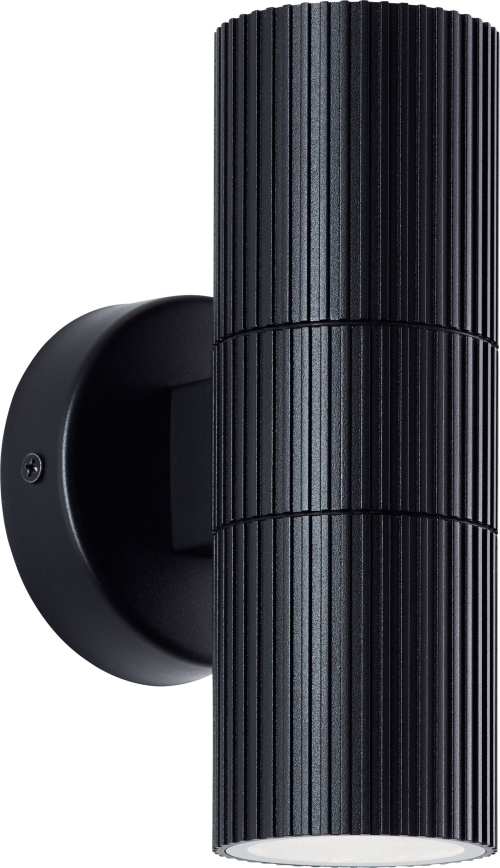 Brilliant - Outdoor wall light KEOLA 2xGU10/10W/230V IP44 black