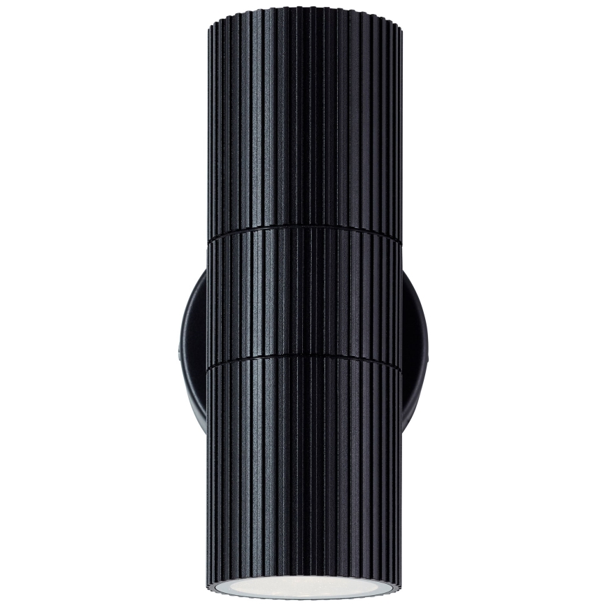 Brilliant - Outdoor wall light KEOLA 2xGU10/10W/230V IP44 black