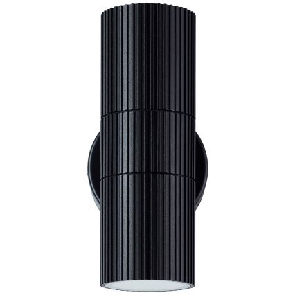 Brilliant - Outdoor wall light KEOLA 2xGU10/10W/230V IP44 black