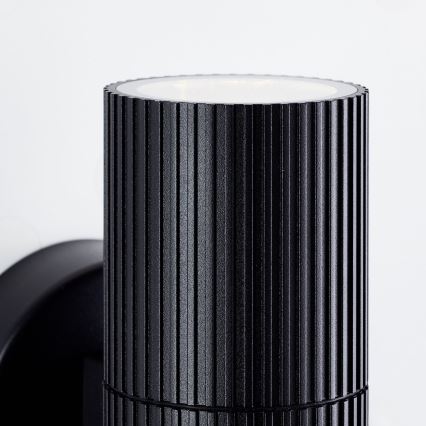 Brilliant - Outdoor wall light KEOLA 2xGU10/10W/230V IP44 black