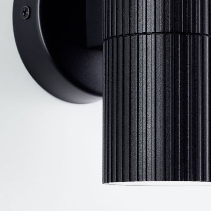 Brilliant - Outdoor wall light KEOLA 2xGU10/10W/230V IP44 black