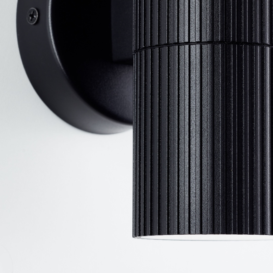 Brilliant - Outdoor wall light KEOLA 2xGU10/10W/230V IP44 black