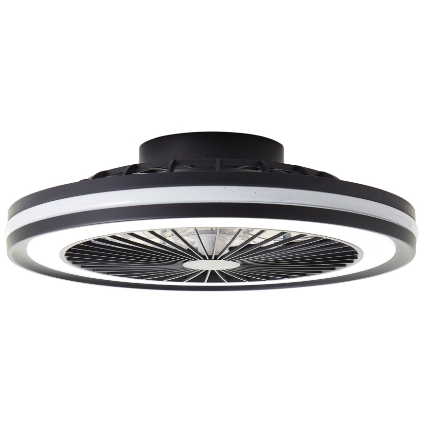 Brilliant - PALMERO LED RGBW Dimmable Ceiling Fan Light LED/40W/230V 2700-6500K Ø 46.6 cm Beige + Remote Control