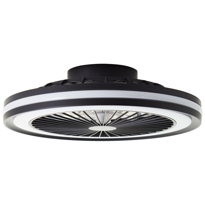Brilliant - PALMERO LED RGBW Dimmable Ceiling Fan Light LED/40W/230V 2700-6500K Ø 46.6 cm Beige + Remote Control