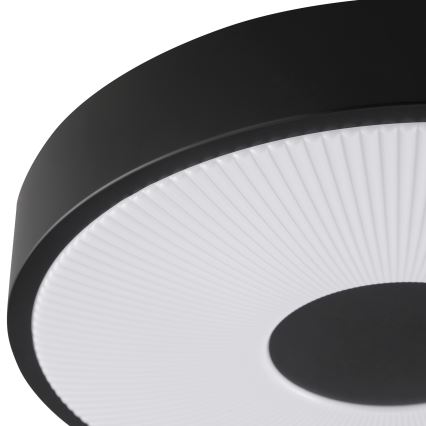 Brilliant - RAKIN LED Ceiling Light LED/18W/230V Ø 33,5 cm Black