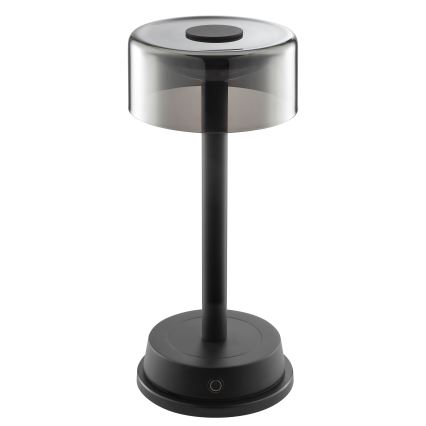 Brilliant - LED Dimmable Rechargeable Touch-Controlled Outdoor Table Lamp RAZOR LED/2,5W/5V 2700K 2600 mAh IP44 black