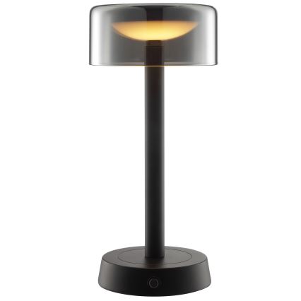 Brilliant - LED Dimmable Rechargeable Touch-Controlled Outdoor Table Lamp RAZOR LED/2,5W/5V 2700K 2600 mAh IP44 black