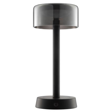 Brilliant - LED Dimmable Rechargeable Touch-Controlled Outdoor Table Lamp RAZOR LED/2,5W/5V 2700K 2600 mAh IP44 black