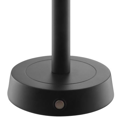 Brilliant - LED Dimmable Rechargeable Touch-Controlled Outdoor Table Lamp RAZOR LED/2,5W/5V 2700K 2600 mAh IP44 black