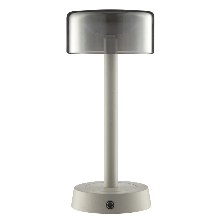 Brilliant - LED Dimmable Rechargeable Touch-Operated Outdoor Table Lamp RAZOR LED/2.5W/5V 2700K 2600 mAh IP44 grey