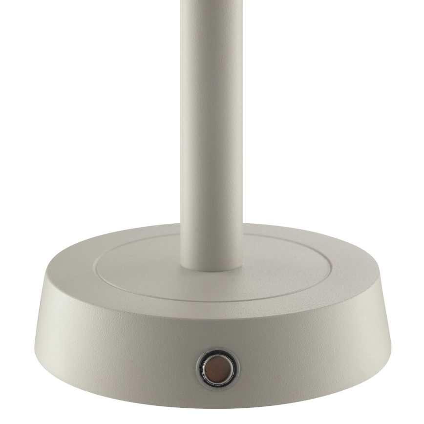 Brilliant - LED Dimmable Rechargeable Touch-Operated Outdoor Table Lamp RAZOR LED/2.5W/5V 2700K 2600 mAh IP44 grey