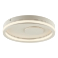Brilliant - REVOLA LED ceiling light, 33W, 230V, selectable 3000/4000/6500K, Ø 40 cm, beige