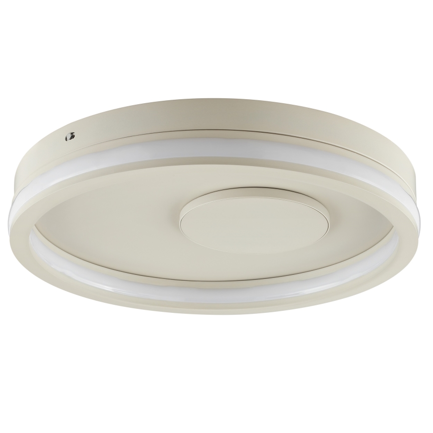 Brilliant - REVOLA LED ceiling light, 33W, 230V, selectable 3000/4000/6500K, Ø 40 cm, beige