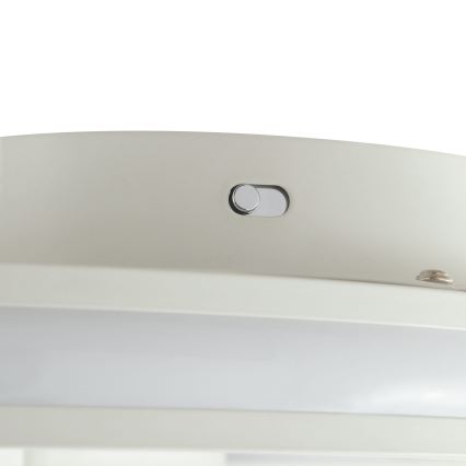 Brilliant - REVOLA LED Ceiling Light, 33W, 230V, selectable 3000/4000/6500K, Ø 40 cm, White