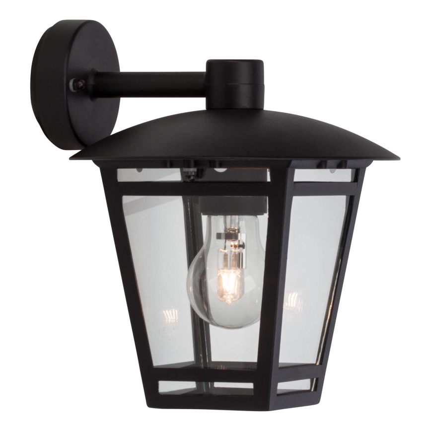 Brilliant - RILEY Outdoor Wall Light 1xE27/40W/230V IP44 Black
