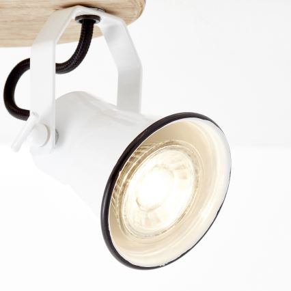 Brilliant - SEED spotlight 2xGU10/5W/230V white/beige